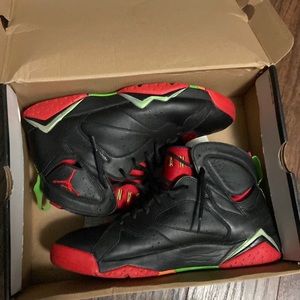 Jordan 7 black infrared shoes